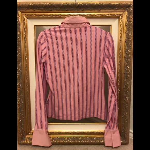 ANNE FONTAINE pink blouse 👚 🌸🌼 - Picture 2 of 3